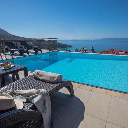 Lourdas Beach View Villa Vlachata Exterior photo