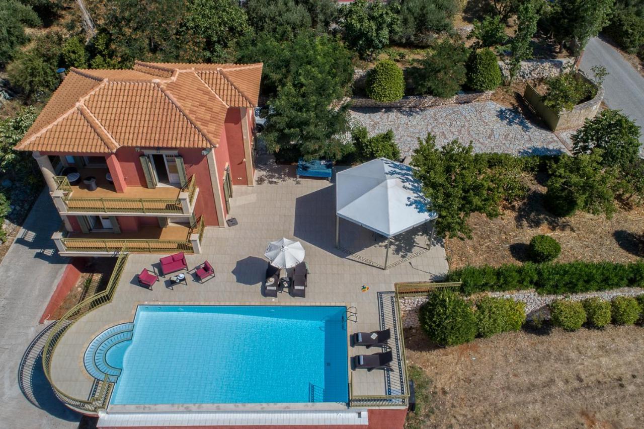 Lourdas Beach View Villa Vlachata Exterior photo