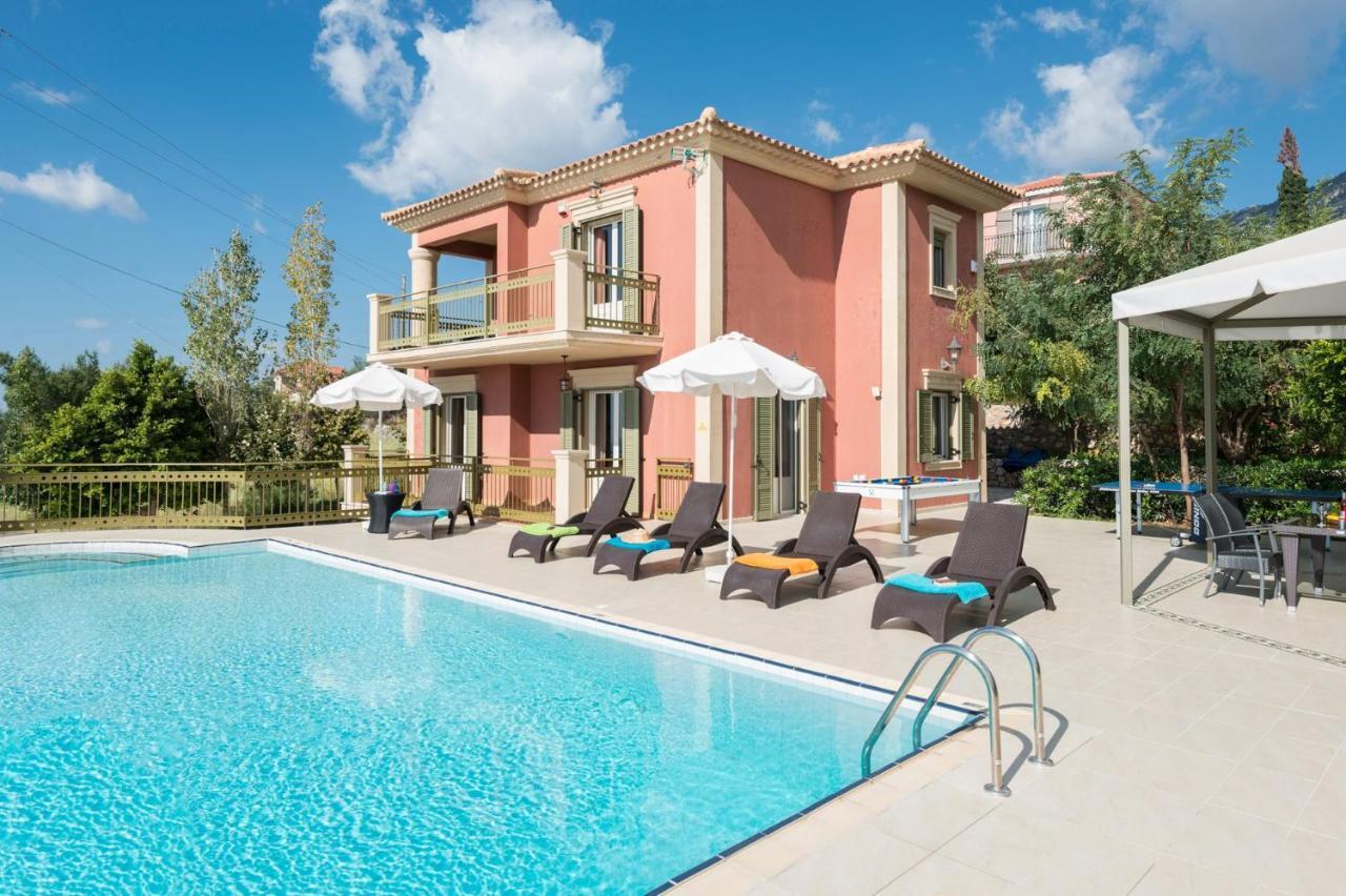 Lourdas Beach View Villa Vlachata Exterior photo