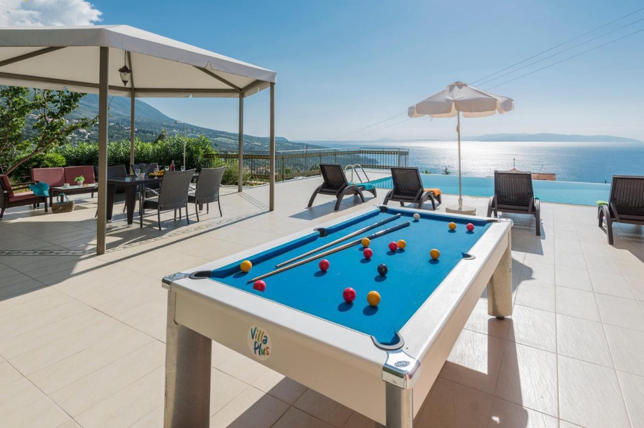 Lourdas Beach View Villa Vlachata Exterior photo
